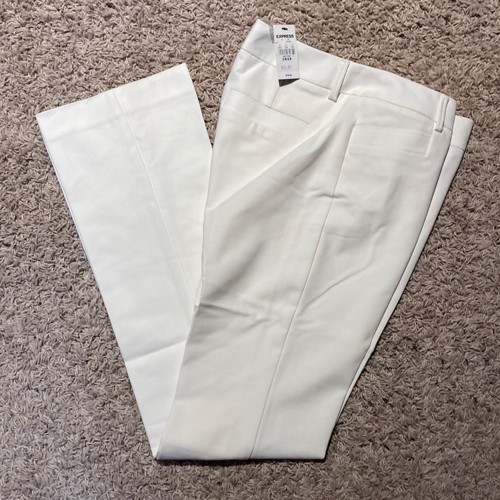 Express Columnist barely boot cut pants.